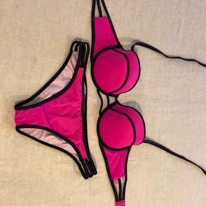 Victoria’s Secret hot pink bikini